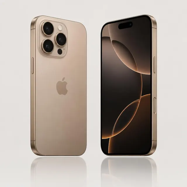iPhone 16 Pro Max Titânio deserto